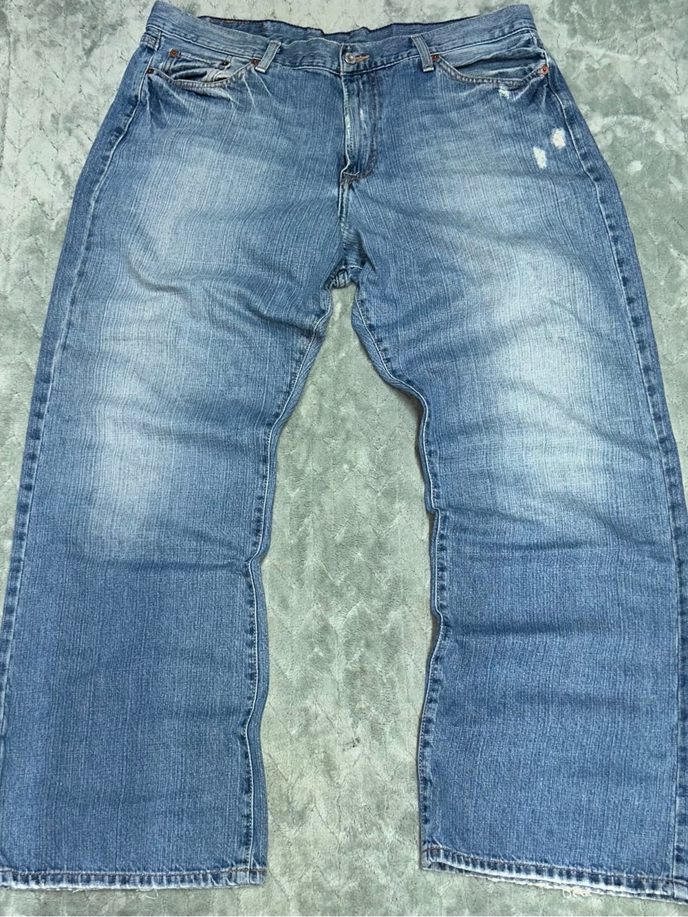 Lucky Brand Jeans By Gene Montesano Cypress Relaxed Bootleg Men’s 38x31 Baggy